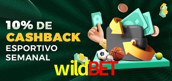 10% de bônus de cashback na wildbet